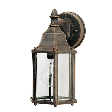 Maxim Lighting Builder Cast 1-Light 5.5" Wide Rust Patina Outdoor Wall Sconce 1026RP